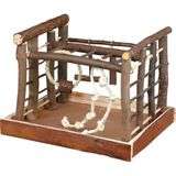 TRIXIE 5661 Natural Living speelbord voor vogels, 35 × 29 × 25 cm
