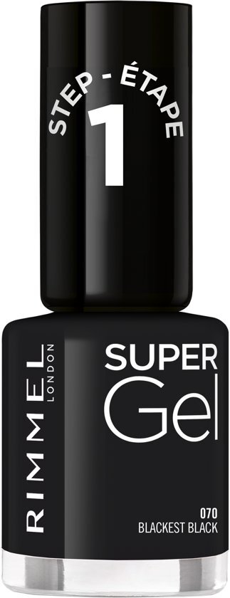 Rimmel London SuperGel Metallics Halloween Black