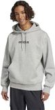 Adidas Essentials Linear Fleece Hoodie Grijs S Man
