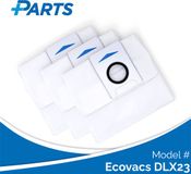 Ecovacs DLX23 Sacs d'aspirateur (3 Pièces, Plus.Parts® alternative à D-DB03-0003)
