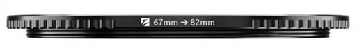 Freewell Bague de conversion 67-82 mm Argent
