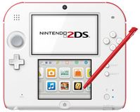 Nintendo 2DS White Red