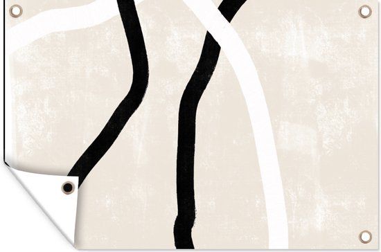 GreatGardenPosters Tuinposter - Design - Minimalisme - Abstract - 120x80 cm - PVC