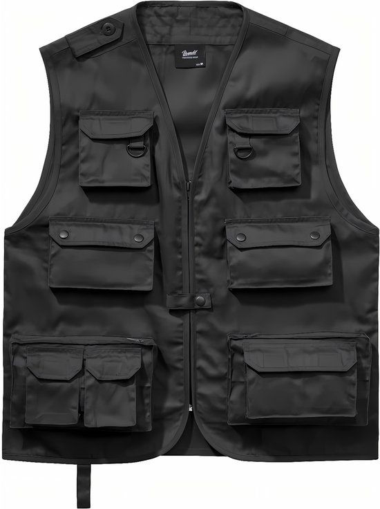 Brandit Hunting Heren Bodywarmer - zwart - L