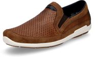 Rieker Heren Slipper Bruin Leer Maat 43