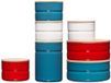 Riess boîte de conservation avec couvercle Ø13cm émail tomate fraîche