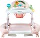 VEVOR Marcheur pour bébé 5-en-1, Rose