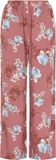 Usha Broek Wide Leg Viscose Gebloemd Bruin Veelkleurig
