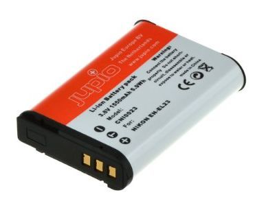 Jupio CNI0023 Camera Battery - 1550mAh - Li-Ion - Compatible with Nikon EN-EL23