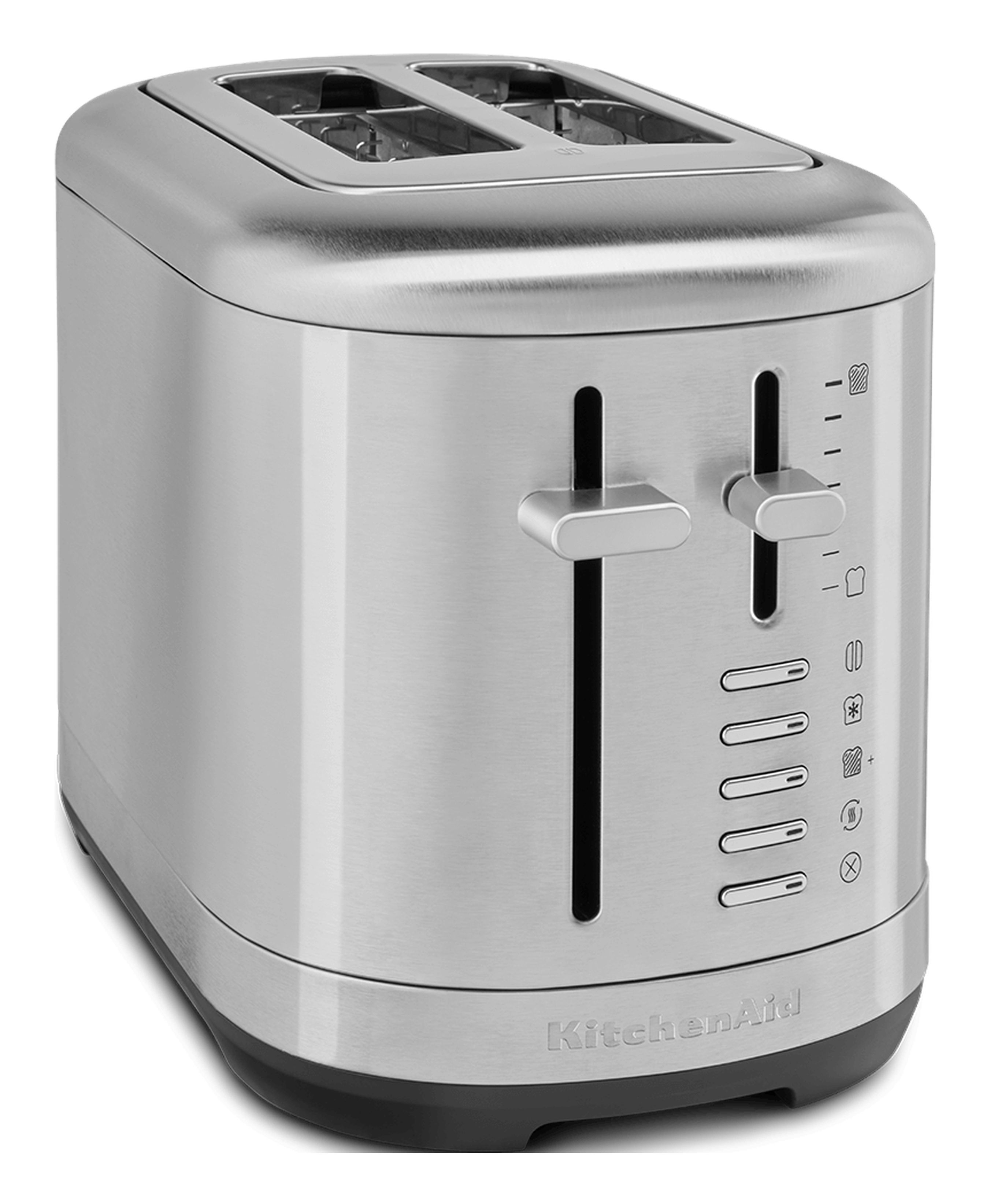 KitchenAid 5KMT2109ESX - Broodrooster - 2 sneetjes - 980 W - Zwart, Roestvrijstaal
