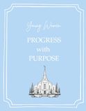 Progress with Purpose: (Minimal Blue Cover)