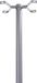 ARREGUI D-USA/PL Verticale brievenbushouder van staal voor buiten, USA Mail van Arregui, brievenbushouder, voor Amerikaanse brievenbus, 133 cm hoog, robuust, eenvoudig te installeren, zilver
