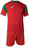 Joma Phoenix Korte Mouw Set Rood M Man