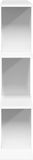 vidaXL Wandplank Wit 102 x 20 x 96 cm Bewerkt hout