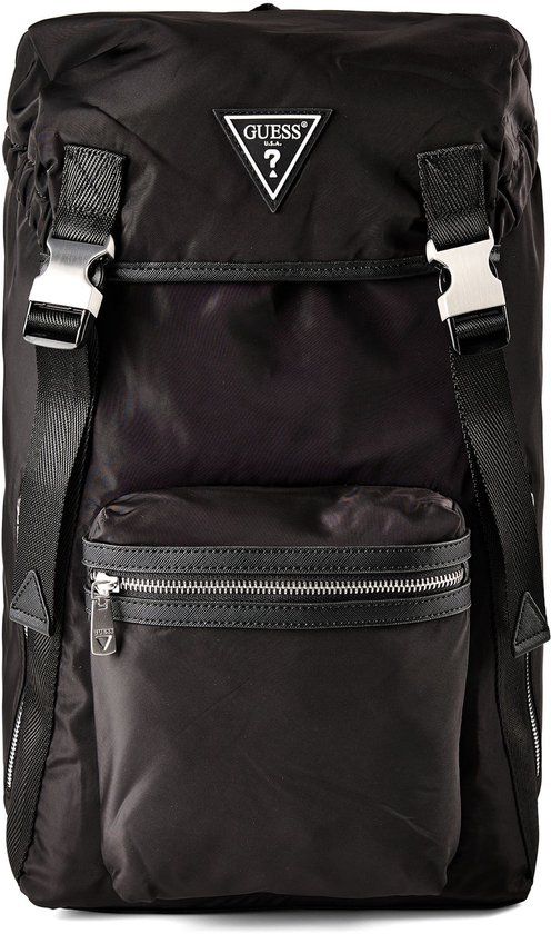 GUESS Berlin Backpack Black zwart