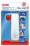 TESA Powerstrips Ophanghaak Wit 1 stuk(s)