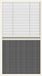 Livn Duoplisse Raamhor Plus 114x160cm Wit