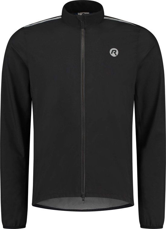 Rogelli Distance Regenjas - Heren - Zwart - Maat XL
