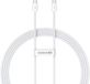 Baseus Superior Series 2 USB-C naar USB-C Kabel 30W 2 Meter Wit