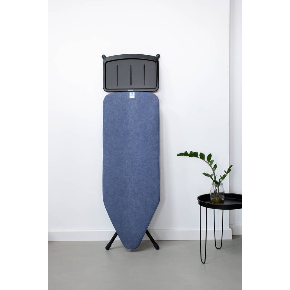 Brabantia Strijkplankhoes C - 124x45 cm - complete set - Denim Blue