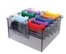 Wahl 5-in-1 Attachement Comb Set, 3-25mm, #1-8, 5-In-1 Blades, roestvrij staal, gekleurde set, professionele opzetkammen voor tondeuses