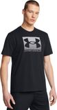 Under Armour UA M BOXED SPORTS UPDATED SS-BLK Heren Sportshirt - Zwart - Graphite