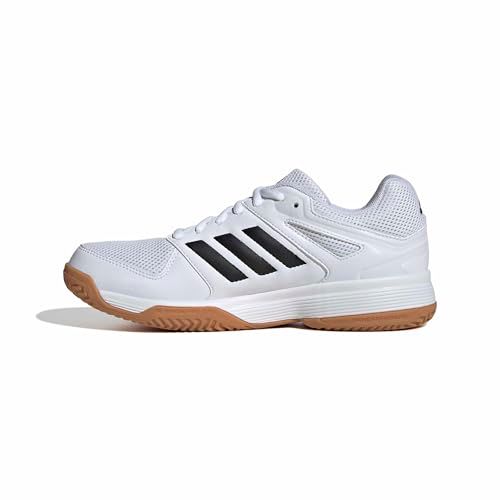 adidas dames Speedcourt Women Indoor Shoes, Ftwr White/Core Black/Gum10, 39 1/3 EU