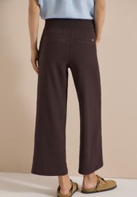 Cecil 7/8-Hose "Style Neele" Seersucker-Qualität, Elastikbund, weites Bein
