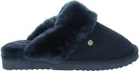 Warmbat Flurry Suede Dames Sloffen - Donker Marineblauw