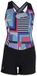 Ion Amaze Crossback 1.5 Mm Mouwloze Dames Shorty Veelkleurig M Vrouw