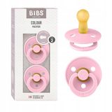 BIBS Colour Fopspeen Natuurrubber (2 stuks) Baby Pink