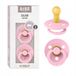 BIBS Colour Fopspeen Natuurrubber (2 stuks) Baby Pink