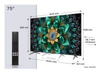 TCL 75Q6C / écran de télévision / 75 pouces / 2025