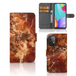 B2Ctelecom Samsung Galaxy A52 Bookcase Marmer Bruin