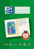 OXFORD 100050104 verhalen schrift school 10 stuks A5 16 vellen liniatuur 2G (2e klasse) leersystemen groen