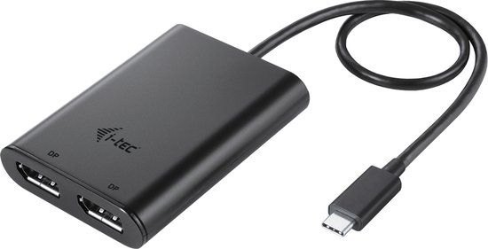 i-tec Adapter wideo USB-C Dual 4K/60Hz (pojedynczy 8K/30Hz) DP