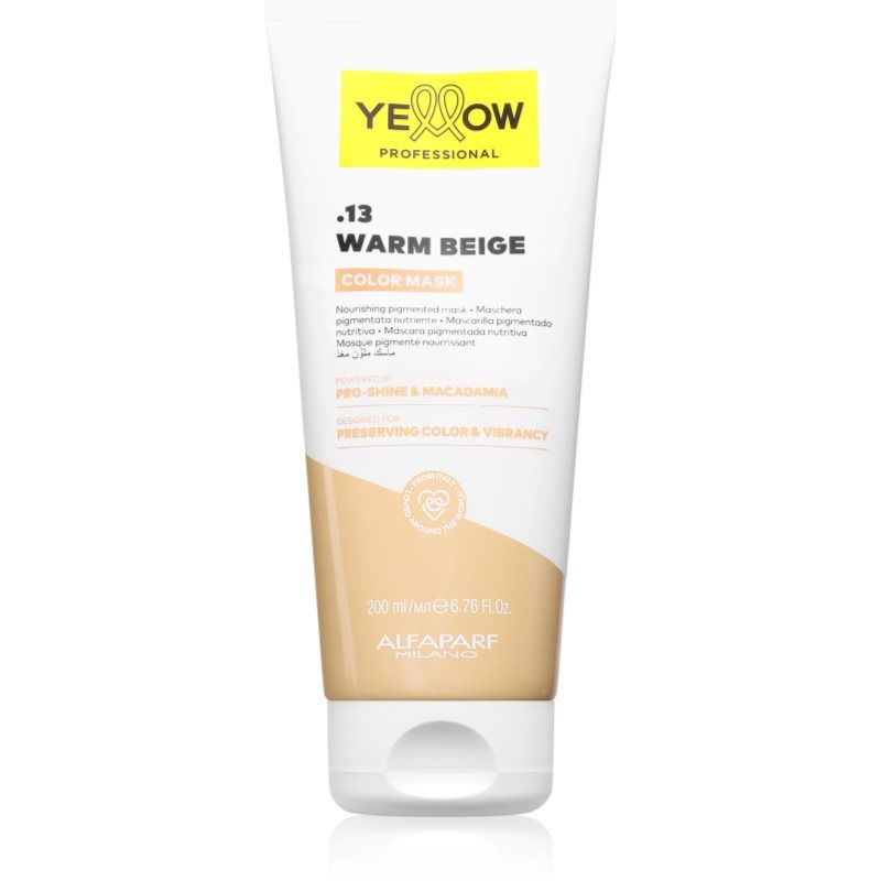 Yellow Professional Color Mask .13 Warm Beige 200 ml