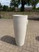 Ethick Pot de fleurs extérieur haut Molio rond fin 40x96cm sable