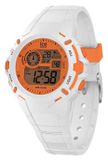 Ice Watch ICE digit explorer - White orange 024002 Horloge - Siliconen - Wit - Ø 41 mm