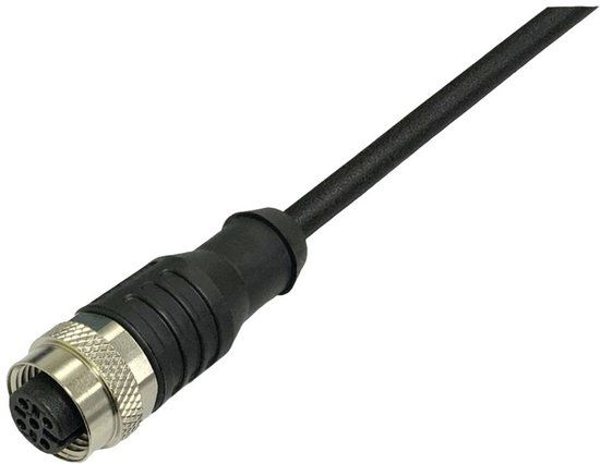 BKL Electronic 2702005 Sensor/actuator aansluitkabel M12 Aantal polen (sensoren): 4 Koppeling, recht 10 m 1 stuk(s)