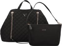GUESS Shopper Schoudertas Giully II Large 2 In 1 Tote Bag Black Zwart