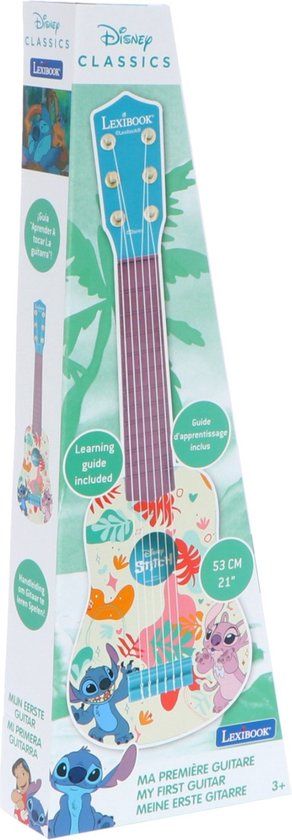 Lexibook Mijn Eerste Gitaar Stitch - 21''/53 cm