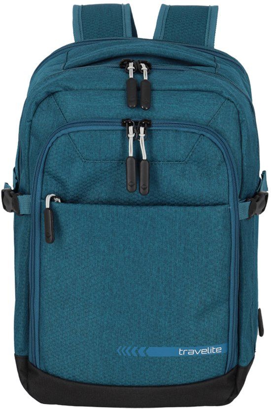 Travelite Kick Off Laptop Rugzak 15 inch - Petrol