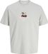 JACK&JONES JCOMARINA FRONT PRINT TEE SS CREW NECK Jongens T-shirts S Katoen Vapor Blue