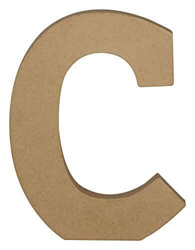 décopatch AC854C - Een standaard van bruin papier-maché 15 x 2,5 x 20 ...