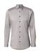 OLYMP No. 6 Six super slim fit chemise - structure - brun - Repassage facile - Tour de cou : 45 (Taille UE : XXL)