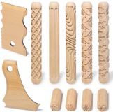 Merkloos 11-delige Pottenbak Gereedschapset voor Moulding en Sculptuur