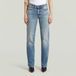 G-Star G-Straight Wmn Dames Jeans W30 x L34 Faded Blue Halite
