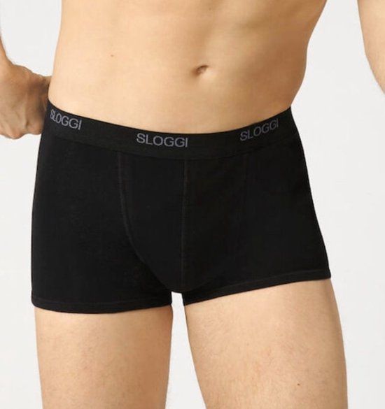sloggi men Basic Boxershort - Men - Black - XXL