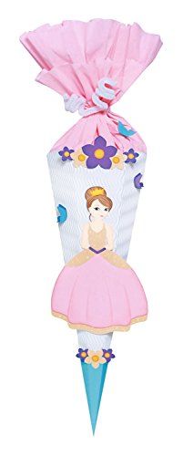 Ursus snoepzakken knutselset mini prinses 41 cm kleurrijk